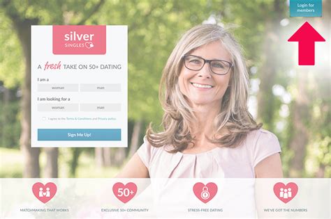 silversingles login|silversingles my account card.